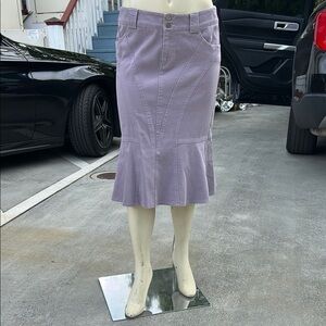 Women’s Ruffle Skirt in lavender